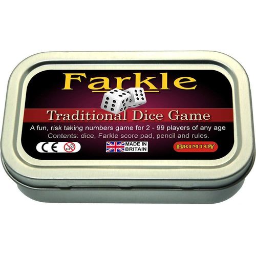 Brimtoy Pocket/Travel Farkle Dice Game