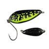 FTM Spoon Diamond 3,8gr. schwarz-Chartreuse/schwarz Silber Glitter