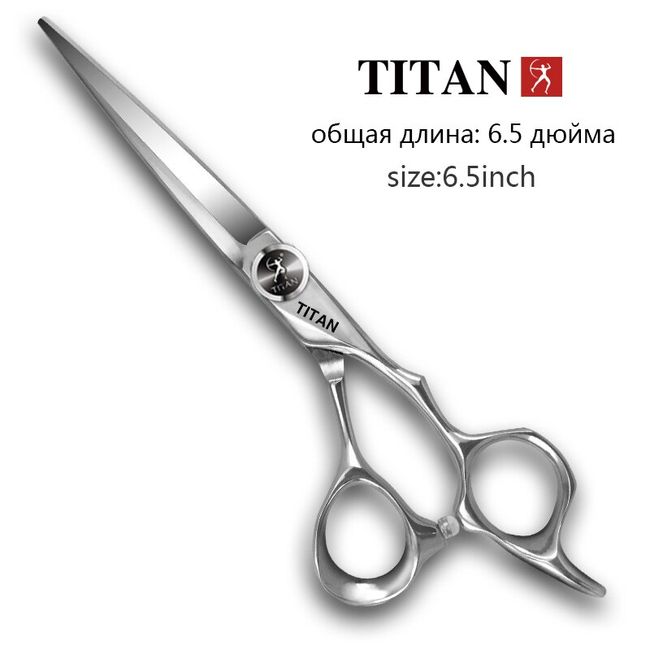 TITAN professional hairdresser scissors barber scissors hairdressing hair  cutting thinning set of 5.5 6.0inch japan440c