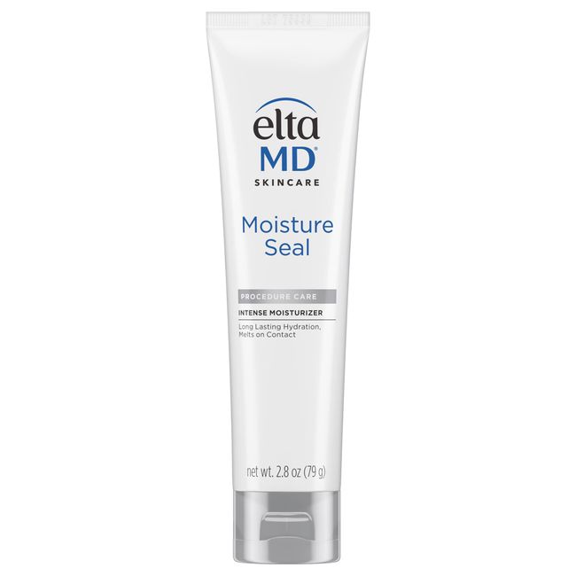 EltaMD Moisture Seal Face and Body Moisturizer for Dry Skin and Sensitive Skin, Post-Procedure Skin Moisturizer, Gently Soothes Irritated, Flaky Skin and Redness, Melts on Contact, 2.8 oz Tube