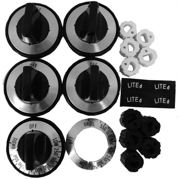 SUPCO GIDDS-631116 Universal Gas Burner Range Knob Kit