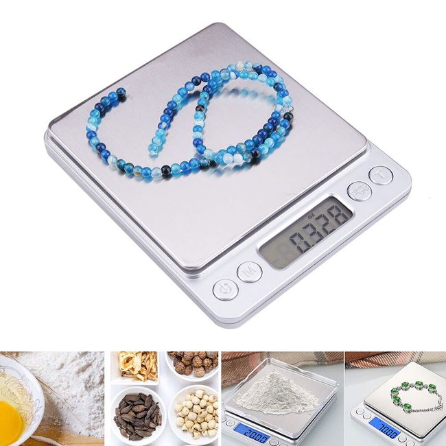 Digital Kitchen Weight Scale, Food Measuring Scale, With Bowl 3kg x 0.1g