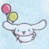 Sanrio 422428 Cinnamoroll Imabari Bath Towel (Dot)
