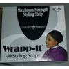 Wrapp-It Styling Strips Graham Beauty 40 Count Box Black