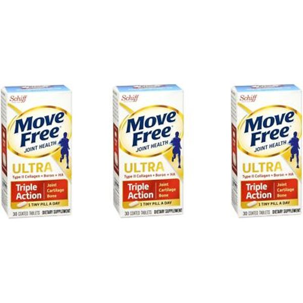 Move Free Ultra Joint Health Caplets 30ct (3 Pack)