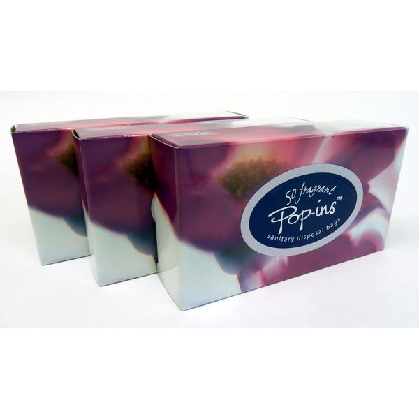 Pop-ins Sanpro Disposal Bags 50's X 3
