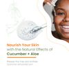 Natural Chemist Cucumber & Aloe Face Serum - Calming & Reduces Redness, Hydrates & Moisturizes Dry Skin, Soothing Facial Serum - Cruelty Free Korean Skincare For All Skin Types - 1.69 Fl. oz/ 50ml