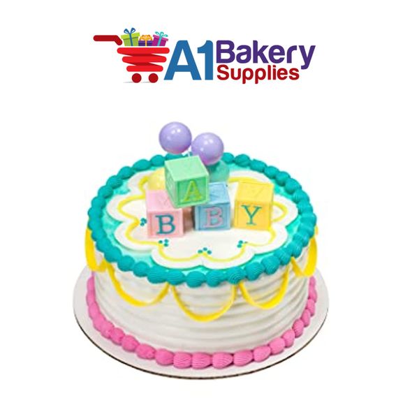 Cake Decorating Kit CupCake Decorating Kit Sports Toys (Baby Blocks)