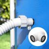 Laroal Pool Hose T Splitter for 1.5 Inch Hose