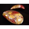 Madagascar Minerals Round Chestnut Jasper Stone Massage Tool