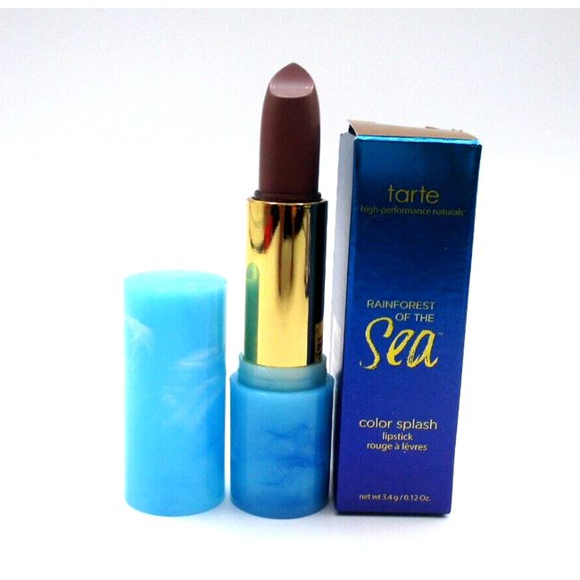 Tarte Rainforest Of The Sea Color Splash Lipstick ~ Beach Waves ~ 0.12 oz BNIB