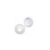 Screw Cups And Covers Nos 6 And 8 White (40 Pcs)