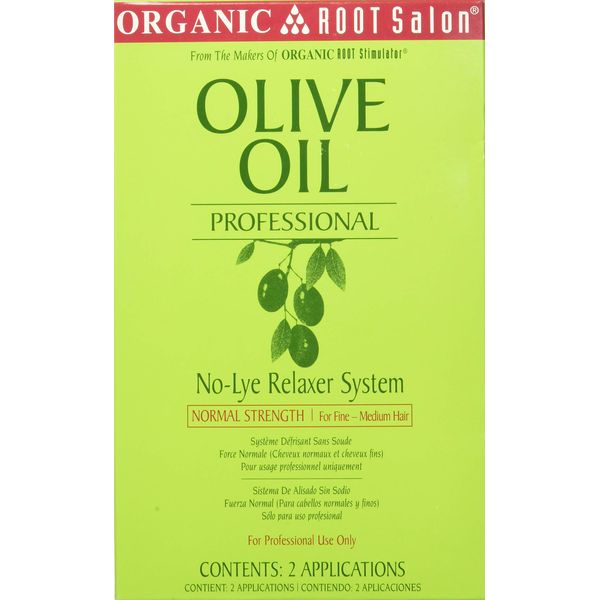 Organic Root Stimulator Pro Olive No-Lye Kit, Normal