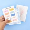 Maggie Holmes Parasol Notecard Pad 40/Pkg-3"X4"