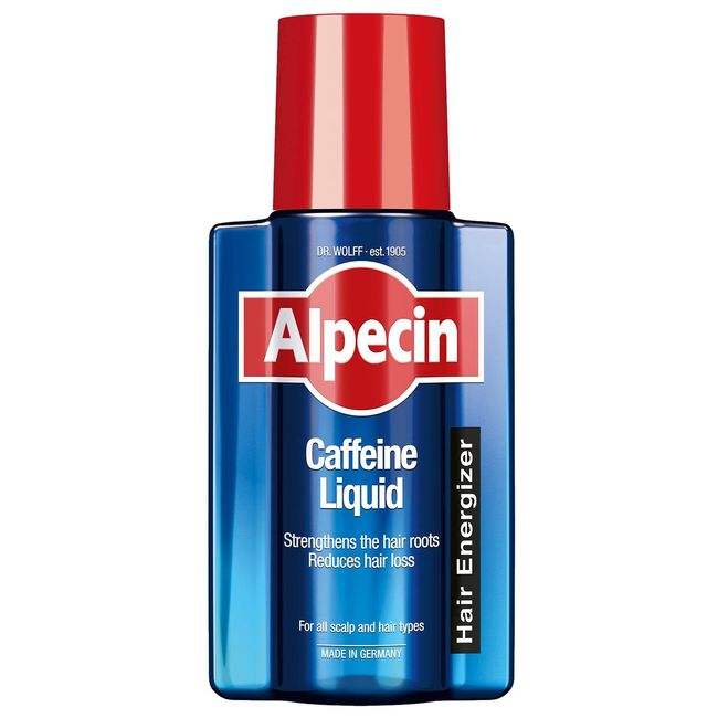 Alpecin Caffeine Liquid Hair Tonic 200ml | Against Thinning Hair | Natural Hair Growth for Men | Energizer for Strong Hair | Hair Care for Men Made in Germany