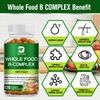 Vitamin B Complex Capsules B1,B2,B3,B5,B6,B7,B9,B12,Immune Support - 120Pills