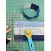 Olfa RTY-2/C Splash Rotary Cutter, Aqua, 45 mm, Turquoise