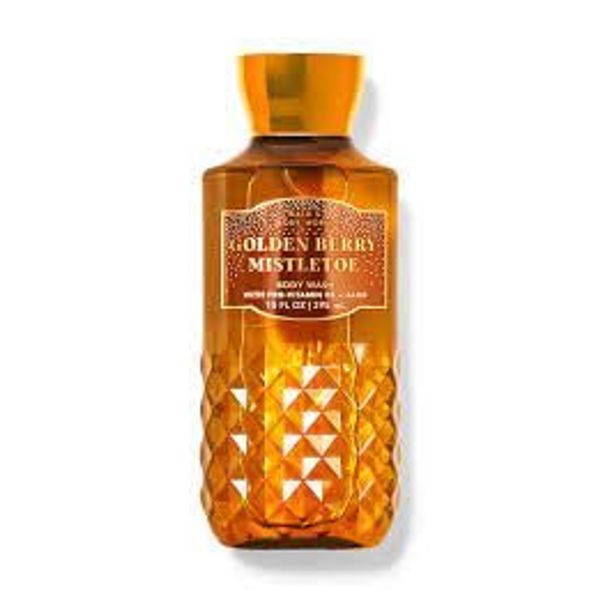 Generic Golden Berry Mistletoe Body Wash by Bath Body Works, 10 fl oz/295 mL, Full Size, Pack of 1