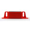 Master Magnetics 4.25 in. Ceramic LATCH MAGNET Universal Red 50 lb. Pull 07502