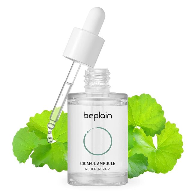 beplain Centella Acne Face Serum (1.01 fl.oz) | Hyaluronic Acid Hydrating Spot Corrector | Korean Skin Care for Sensitive, Acne Prone Skin | Korean Face Serum | k-beauty