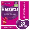 Bassetts Vitamins 7-11 Years Raspberry Flavour Multivitamins 60 Gummies