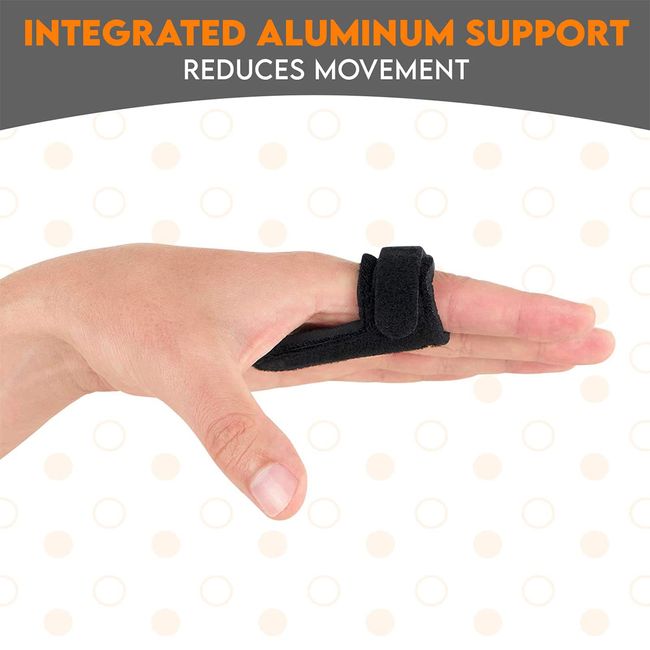 1pc Adjustable Finger Protector,built-in aluminum plate supporting