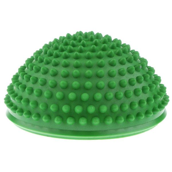 Yoga Aerobic Exercise Balance Ball Hedgehog Style Balance Pod Fitness Workout Gym, Yellow, PVC