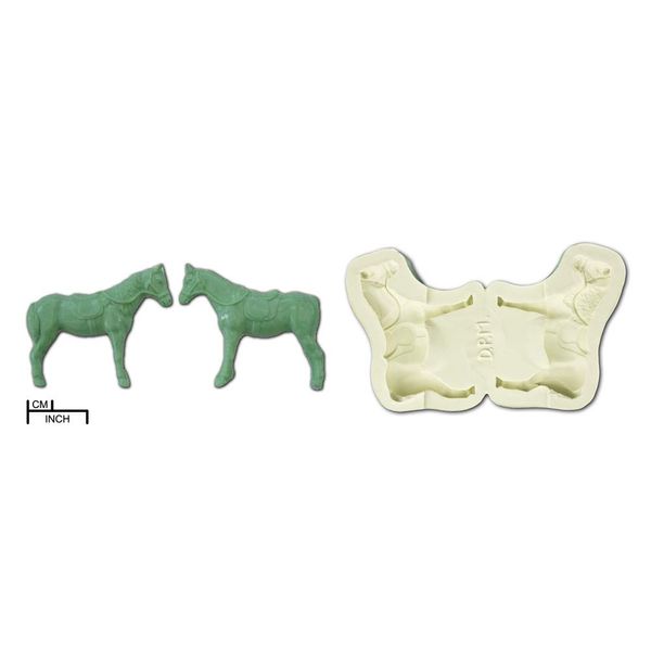 Horse Standing Mould Small
