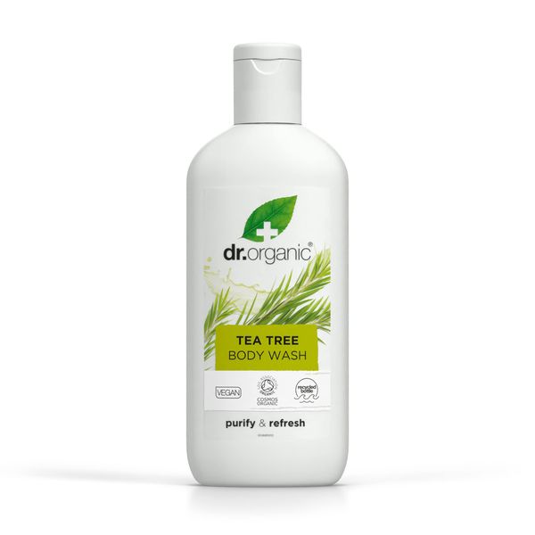 Dr. Organic Tea Tree Body Wash Detergente Corpo, 250ml