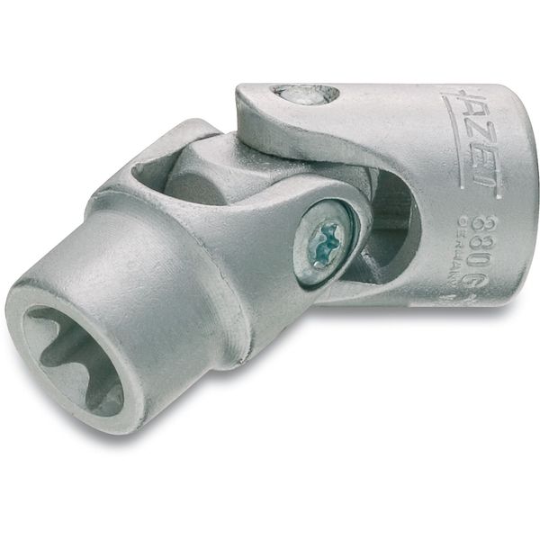 HAZET 880G-E12 46 mm E 12 Torx Profile Socket - Chrome-Plated/Polished
