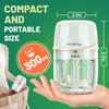 Electric Garlic Chopper, 300ML Portable Cordless Mini Food Processor, Recharg...