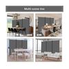 Room Divider, 3 Panel Folding Partition Privacy Screens, Freestanding Fabric ...