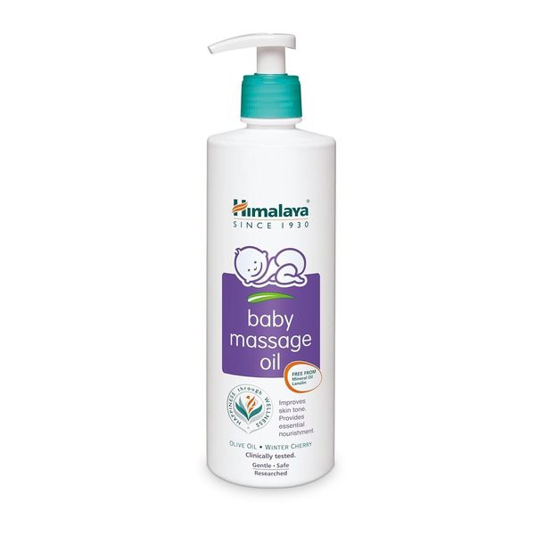 Himalaya Face Body Oil Baby Massage Oil For All Skin Types (500ml)