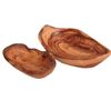 D.O.M. Bowl Oval Rustic Olive Wood (14-16 cm)