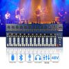 14-Channel Audio USB Mixer Bluetooth DJ Bar Live Mixing Console Studio Recording