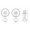 Lid Dripper Set of 2 Universal Kitchen Tool Set, Blue