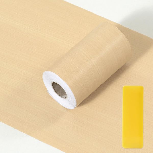 TACHIO Masking Tape, Wood Grain, 39.8 x 32.8 ft (10 x 10 m), Wallpaper Seal, Glue, Wallpaper Sheet, For Rental Use, Waterproof, Heat Resistant, Door Remake Sheet, For Window Frames, Tables, Furniture,