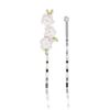 Cast 3 Row Epoxy Flower Set Hairpin Silver