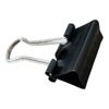 Foldback Clips, 25mm Width, Black, Pack of 5, Holds 55 A4 Sheets
