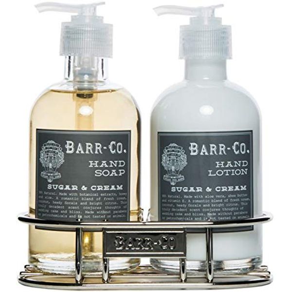 Cream & Sugar Duo Set by Barr-Co. Soap Shop