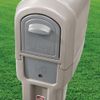 Mailmaster plus Mailbox & Post, Weather Resistant, Large Outdoor Mailboxes, Made