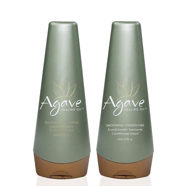 Bio Ionic Agave Smoothing DUO (Shampoo 8.5oz & Conditioner 8.5oz) Paraben-Free