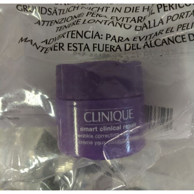 Clinique smart clinical repair wrinkle correcting eye cream under eye  .5 Oz/15