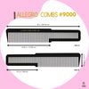 Allegro Combs 9000 Clipper Cutting Combs Blending Combs Fading Combs 6 Pk. (Black)