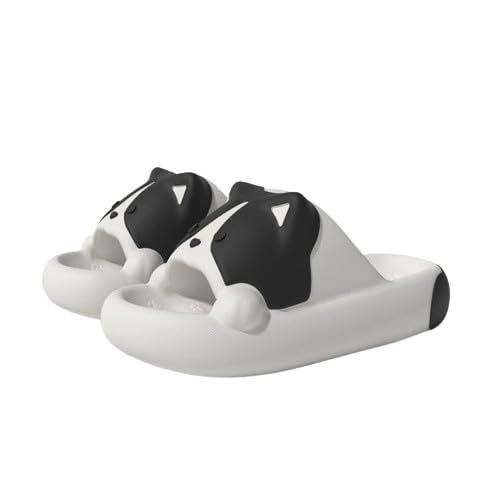 YOOCOYA Slippers, Dogs, Summer, Sandals, Indoor Room Shoes, Women's, Men's, Home Slippers, Cute, Bath Slippers, Ultra Lightweight, Silent, Anti-Slip, Fatigue, Easy to Walk, EVA Material,