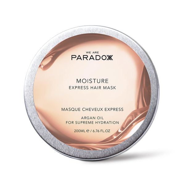 WE ARE PARADOXX Moisture Express Hair Mask - Deep Hydration Restores Shine and Bounce to Dry and Damaged Hair - PH-Balanced for Healthy Hair and Scalp - 200ml