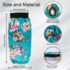 3 Pcs Long Satin Bonnet Sleep Cap,Extra Long Bonnet for Braids,Comfortable Braid Bonnet for Sleeping,Silk Bonnet for Women Dreadlocks,Long Hair,Soft Elastic Band (Black, Green, Red)