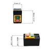 QWORK® Machine Push Button Switch AC 220 V / 380 V 10 A Nvr Switch On/Off Push Button Switch with Housing for Mechanical Equipment