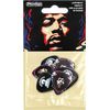 DUNLOP JIMI HENDRIX STAR HAZE PLAYER PACK 6 PICKS