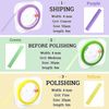 Dental Polishing Strips, Tooth File, Teeth Sanding Grinding Tool, 3 Rolls